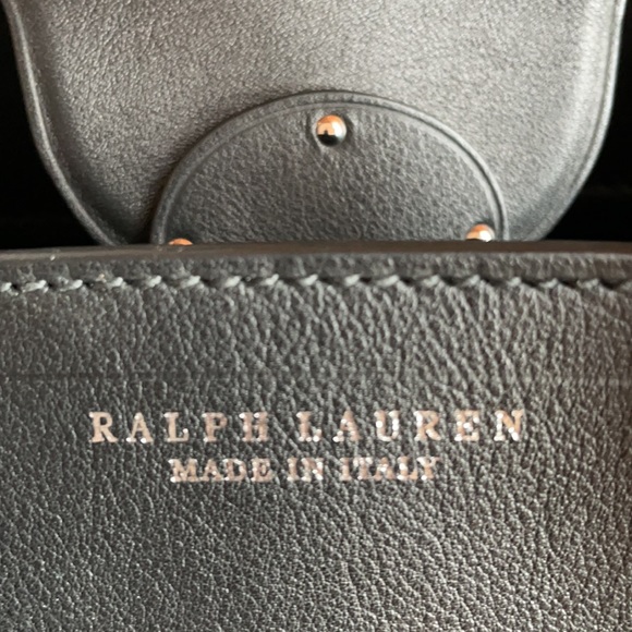 Ralph Lauren Ricky leather handbag NEW - Picture 5 of 13